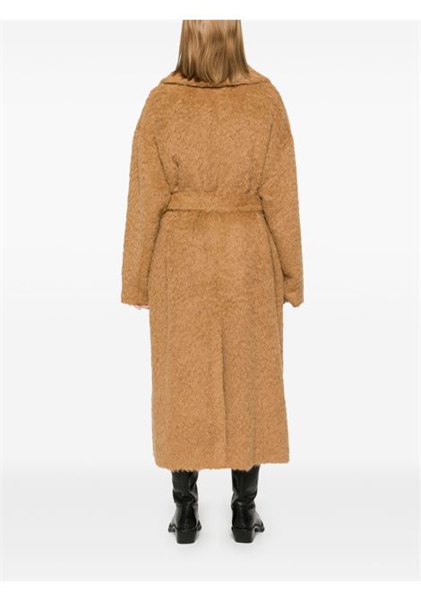 Tobacco brown shawl-collar coat Golden Goose - women GOLDEN GOOSE | GWP01951P00160755194